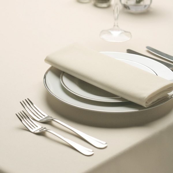 cream ployester napkins